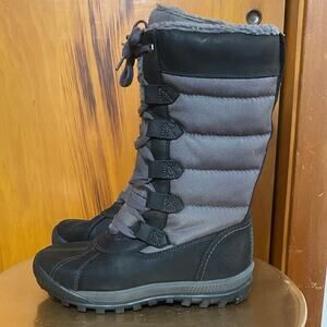 Timberland Mt. Hayes Women's Black Gray Winter Boots Waterproof Outdoor Gorpcore
